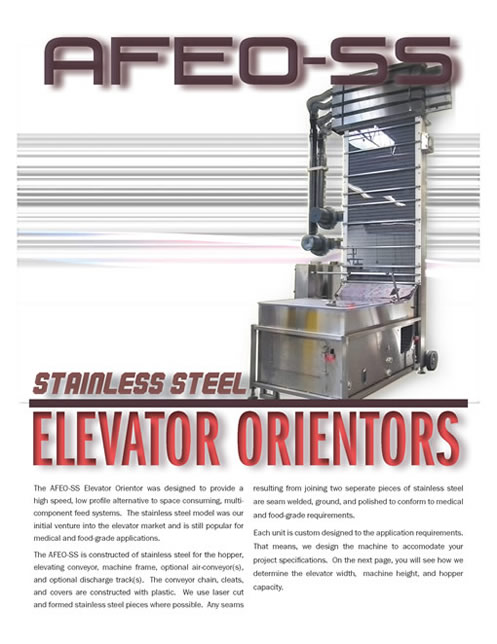 AFEO-SS Elevator Orientors